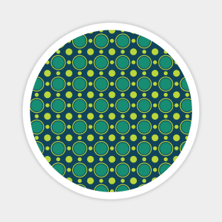 Circle Seamless Pattern 006#002 Magnet